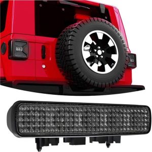 Morsun bromsljus för Jeep Gladiator JT SAHARA RUBICON Rödrökt Färg Omvänd Ljus