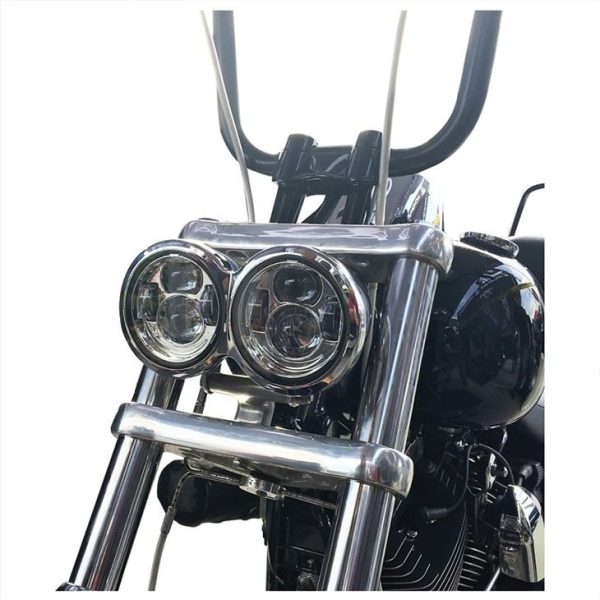 56-tums strålkastare för Harley 12v H4 motorcykel strålkastarprojektor