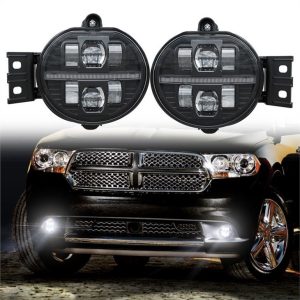 Morsun Uppgradera LED Fog Light för Dodge Ram Durango Tillbehör 1500 2500 3500 LED Bumper Passing Light